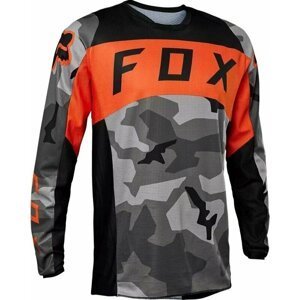 FOX 180 Bnkr Jersey Grey Camo S Motokrosový dres