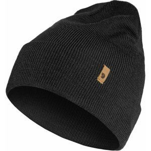 Fjällräven Classic Knit Hat Black Lyžařská čepice