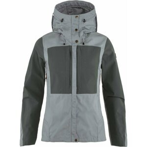 Fjällräven Keb Jacket W Grey/Basalt XL Outdorová bunda