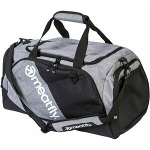 Meatfly Rocky Duffel Bag Black/Grey 30 L Sportovní taška