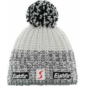 Eisbär Refocus Pompon SP Beanie Grey/White/Black UNI Lyžařská čepice