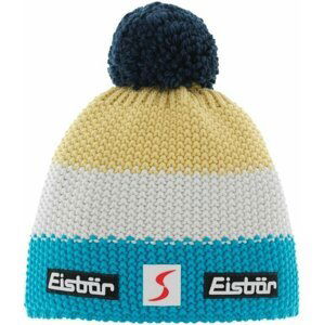 Eisbär Star Pompon SP Kids Beanie Azur/White/Yellow UNI