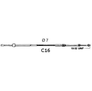 Ultraflex C16 Engine Control Cable - 6'/ 1‚83 m