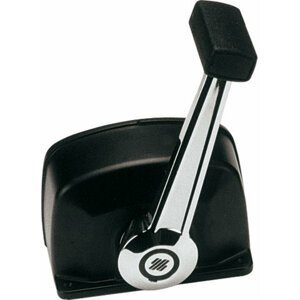 Ultraflex B77 Single lever control for one engine black dome chrome plated lever with trim
