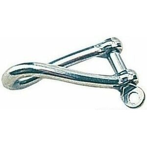 Osculati Twisted shackle Stainless Steel  AISI316 10 mm