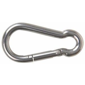 Osculati Carabiner hook polished Stainless Steel 3 mm