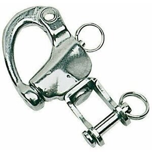 Osculati Snap-shackle with swivel for spinnaker Stainless Steel 16 mm