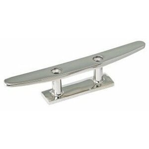 Lindemann Low Silhouette Cleat Stainless Steel - Solid Base Plate 125 mm