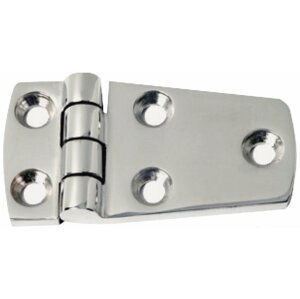 Osculati Protruding hinge mirror polished Stainless Steel 74x39 mm