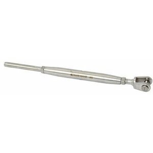 Blue Wave Rigging Screw Stainless Steel Fork - Swage Terminal Type 10