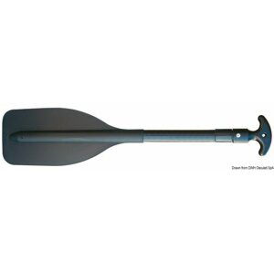 Osculati Telescopic Mini Paddle ALU Black