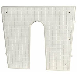 Osculati Stern protection plate white 420 x 340 mm