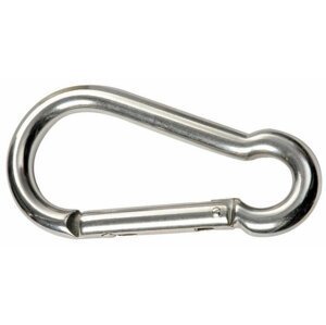 Osculati Carabiner hook with flush closure Stainless Steel 12 mm