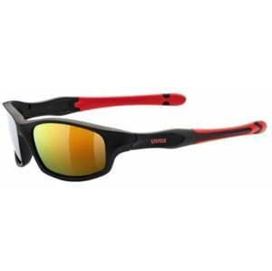 UVEX Sportstyle 507 Black Mat/Red/Mirror Red
