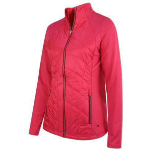 Callaway Quilted Womens Jacket Magenta S