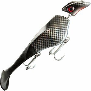 Headbanger Lures Shad Floating Black Metal 22 cm 61 g