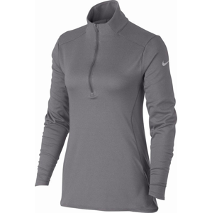 Nike Dri-Fit Womens Sweater Gunsmoke/Heather/Flat Silver S