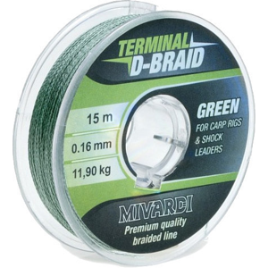 Mivardi Terminal D-Braid Green 0,08 mm 15 m