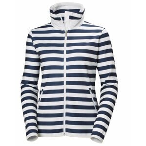 Helly Hansen W Naiad Fleece Jacket Evening Blue Stripe XL