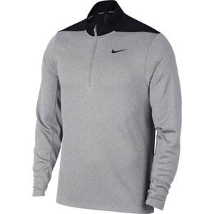 Nike Dry Core 1/2 Zip Mens Sweater Wolf Grey/Pure Platinum/Black S