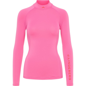 J.Lindeberg Asa Soft Compression Womens Base Layer Pop Pink S