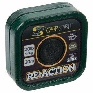 Carp Spirit Reaction Camouflage Green 11,3 kg 20 m