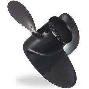 Quicksilver 48-8M0078088 3-Blade Black Diamond Bravo 2 19,25 x 15RH Propeller