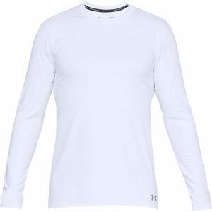 Under Armour Fitted CG Crew Mens Base Layer White L