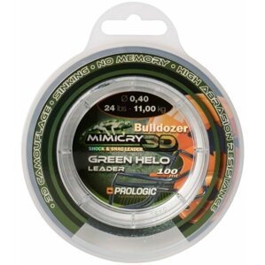 Prologic Mimicry Green Helo Leader 100 m 24 lbs 11.0kg 0.40 mm