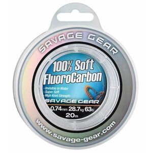 Savage Gear Soft Fluoro Carbon 0.17 mm 50 m 2.10 kg 4.6 lb