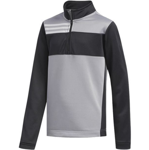 Adidas Colorblocked Layer Junior Sweater Grey Three 11-12Y