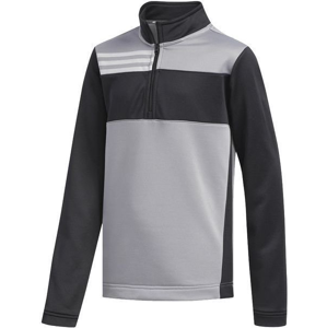 Adidas Colorblocked Layer Junior Sweater Grey Three 15-16Y