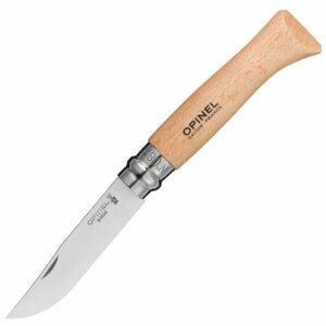 Opinel N°08 Stainless Steel + Alpine Sheath Turistický nůž