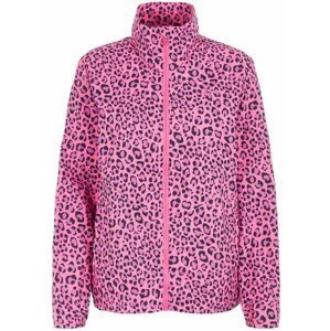J.Lindeberg Lilyth Wind Tech Womens Jacket Pink Leopard XS