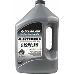 Quicksilver FourStroke Outboard Engine Oil Synthetic Blend 10W30 4 L