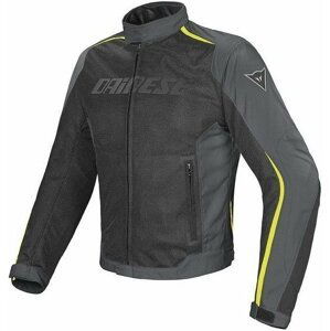 Dainese Hydra Flux D-Dry Jacket Black/Dark Gull Gray/Fluo Yellow 50