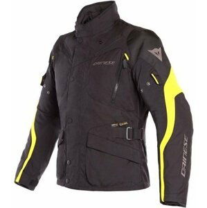 Dainese Tempest 2 D-Dry Jacket Black/Black/Fluo Yellow 56