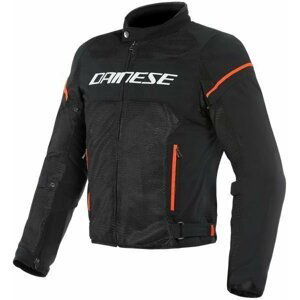 Dainese Air Frame D1 Tex Jacket Black/White/Fluo Red 56