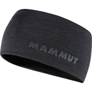 Mammut Merino Headband Black Mélange