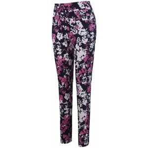 Callaway Floral Printed Pull On Womens Trousers Peacoat XL