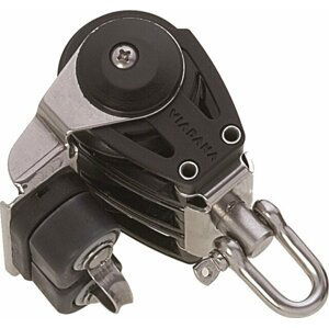 Viadana 38mm Composite Triple Block Swivel with Shackle - Carbon Cam Cleat