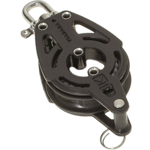 Viadana 57mm Composite Single Block Swivel with Shackle and Becket