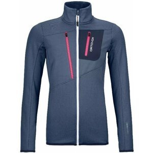 Ortovox Fleece Grid Womens Jacket Night Blue XS