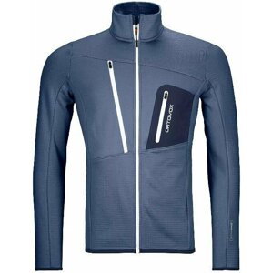 Ortovox Fleece Grid Mens Jacket Night Blue XL