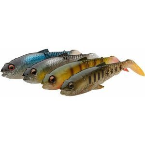 Savage Gear Craft Cannibal Paddletail Roach, Green Silver, Perch, Olive Silver Smolt 6,5 cm 4 g