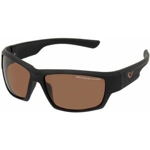 Savage Gear Shades Polarized Sunglasses Floating Amber (Sun And Clouds) Rybářské brýle