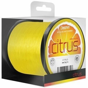 Delphin Citrus žlutý 0,25mm 11lbs 600m