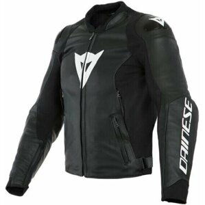 Dainese Sport Pro Leather Jacket Black/White 44