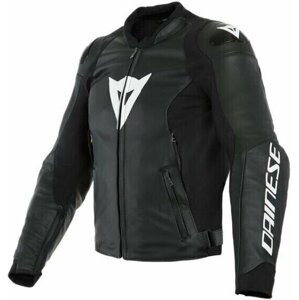 Dainese Sport Pro Leather Jacket Black/White 46