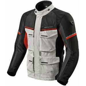 Rev'it! Jacket Outback 3 Silver/Red XXL